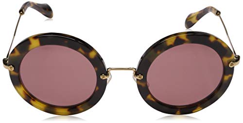 Miu Miu Women's 0MU 10RS Transparent Fabric Glitter Silver/Grey Gradient - Image 3