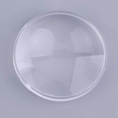 Liobaba 1PCS 37mm Dia Double Aspheric Convex Lens 45mm Focal Length Virtual Reality VR Biconvex Lens Optics Lens for Camera Projector - Thumbnail 4