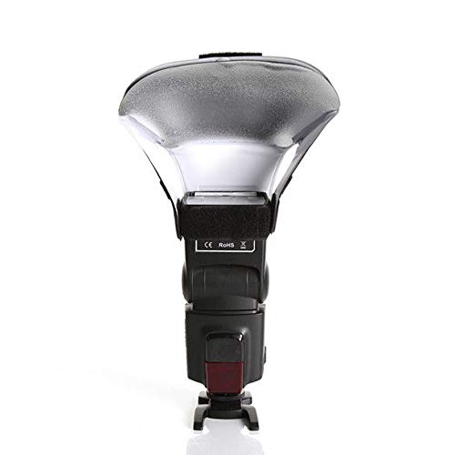 Universal Flash Diffuser Softbox with 3 Colors Silver Gold White Reflector for Canon Nikon Minolta YongNuo Sony Olympus Speedlite Speedlight