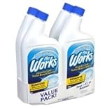 The Works 074157640105 Disinfectant Toilet Bowl Cleaner 32oz (4 Pack)