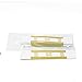 L LIKED Currency Band Bundles Self Sealin Currency Straps Bands Money Bill Wrappers 7.5 x 1.15 Inches (Gold $10000-100 PCS)
