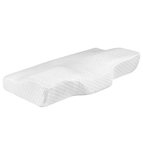 Milemont Memory Foam Cervical Pillow for Orthopedic Sleeping Neck Pain