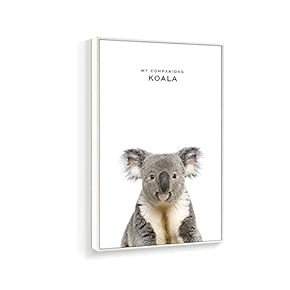 Framed Canvas Wall Art for Living Room, Bedroom Koala Canvas Prints for Home Decoration Ready to Hanging - 16x24 inches