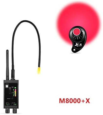 1MHz-12GHz RF Signal Detector Anti Spy hidden camera Detector GPS Tracker GSM Bug detector pinhole Camera magnet finder