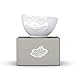 FIFTYEIGHT PRODUCTS TASSEN Porcelain Bowl, Grinning Face Edition, 16 oz.White, (Single Bowl) for Serving Cereal, Soup