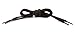 OrthoStep Cotton Flat Dress Thin 40 inch Brown Shoelaces 2 Pair Pack