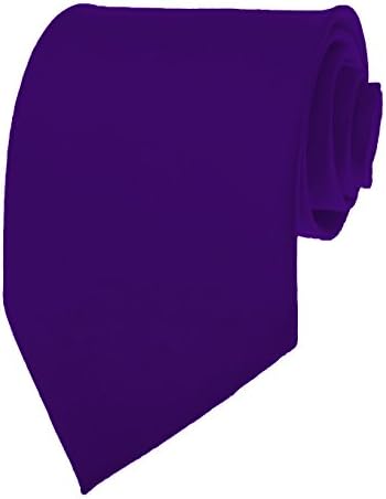 Quality Tie Men's Neckties Elegant (Purple)