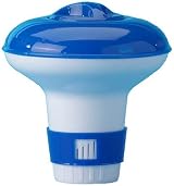 Blu-Line Small Floating Chlorine Dispenser with 10 x 20g Tablets + Free Test view 4