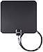 Amazon Basics Indoor Flat TV Antenna, ‎12.12 X 4.33 X 0.06 Inch - 35-Mile Range