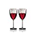Mighty Mug No Spill Wine Glass (Set of 2), Crystal Clear Unbreakable Tritan Plastic, BPA Free, Smartgrip Technology, 14oz