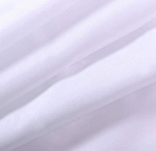 image for Biscaynebay Fabric Shower Curtain Liner Water Resistant Bathroom Liner