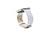 Fitbit Blaze Smart Fitness Watch Band,Thankscase Genuine Leather Strap Wrist Band Replacement, Spring Bar and Beautiful Embossed Pattern for Fitbit Blaze Smart Fitness Watch.(Snow White)