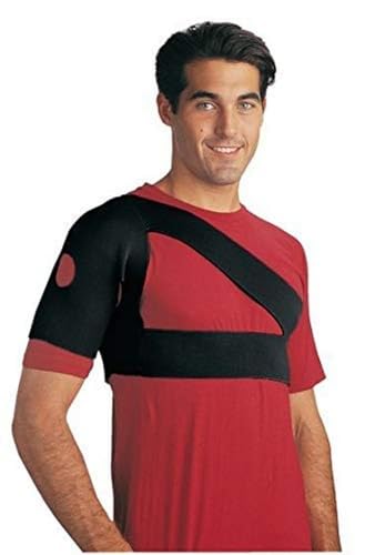 Rolyan Neoprene Tennis Elbow Band, Black, Small, Latex-Free, Hook and Loop Clos…