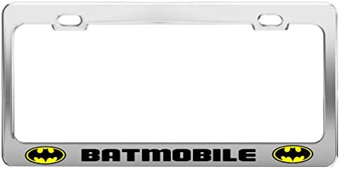 BATMOBILE Funny Humor License Plate Frame Auto Accessory