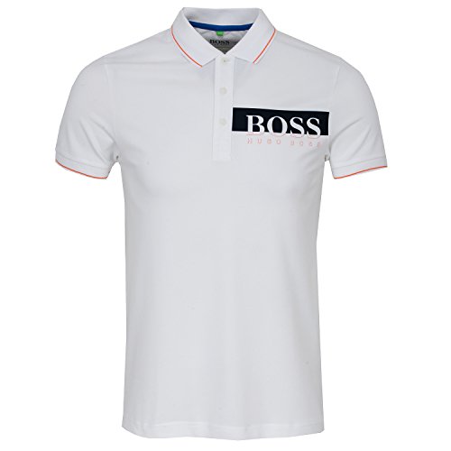 Hugo Boss Men's White Paule Pro Polo (L)