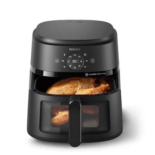 Airfryer 2000 - Friggitrice ad aria 6.2L, Finestrella, 13 modalità