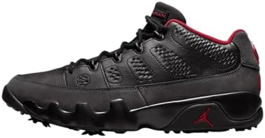 Amazon.com | Air Jordan 9 G Golf Shoes (FJ5934-002, Black/True Red