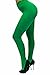 Green Opaque Stretchy Leotard Tights