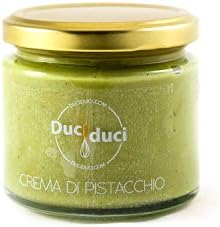 200 gr. pistachio cream spread - Duci Duci - Sicilian artisan pastry, pistachio cream spread - Sicilian artisan product