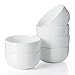 Teocera 10 Ounce Porcelain Bowl Set, Small Bowls - A Healthier Way for Ice Cream Dessert, Small Side Dishes - Set of 6, Bright White