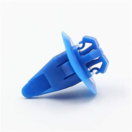 1148 Automotive Truck Bumper Fender Door Leaf Board Garnish Retainer Clip Blue Nylon Fastener Rivet for Toyota