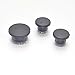 3 Rubber Tailgate Plugs Compatible for 2007 Thru 2019 Jeep Wrangler for Removed Tire Carrier Bumper Tramp Stamp