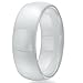 8mm White Ceramic Ring
