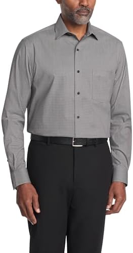 stafford travel wrinkle free oxford long sleeve dress shirt Stafford Travel Wrinkle-Free Stretch Oxford Long-Sleeve Dress Shirt Big ( Oxford Blue, 18.5/38-39) at Amazon Men's Clothing store
