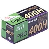 Fujifilm Fujicolor Pro 400H Color Negative Film, ISO 400, 120 Size USA