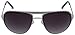 Edge I-Wear Pilot Big Aviator Sunglasses Top Gun Spring Hinge for Men Women BG20755S-AP(SIL+GY)