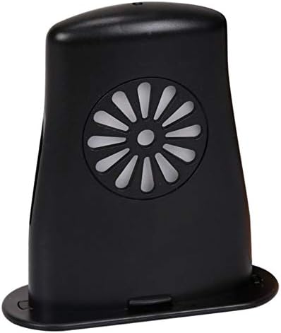 Jamisonme Professional Guitar Humidifier Fashion Solid Color Acoustic Sound Holes Moisture Reservoir Prevent Guitar Panel Crack Humidifier (Black)