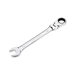 uxcell 7mm Flex-Head Ratcheting Combination Wrench