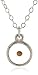 Amazon Collection Bob Siemon Sterling Silver Mustard Seed Pendant Necklace, 18