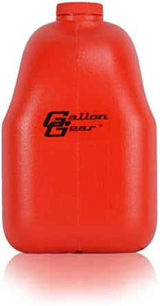 Gallon Gear 1 Gallon Large Water Bottle - BPA Free Plastic, Reusable Water Jug - Hydration Water Bottle for Men and Women - Gym, Sports, Training & Fitness