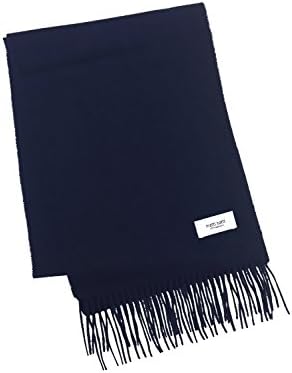 Navy 100% Cashmere Scarf Muffler Women Gift Scarves Wrap Blanket A0711B1-7