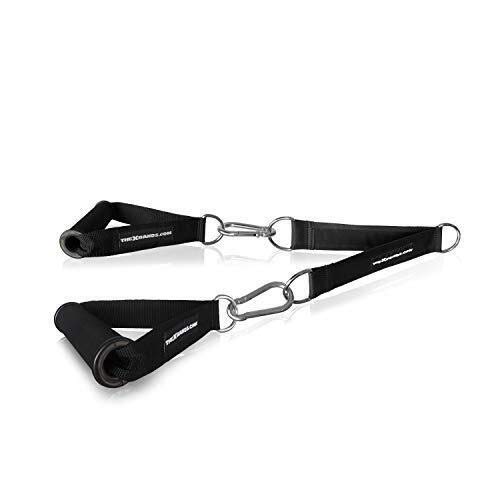The-x-Bands-Exercise-Handles-by-Set-or-2-Foam-Grip-Pull-Handlebar-Attachments-for-Cable-Machines-and-Fitness-Equipment-Perfect-for-Resistance-Bands-Crossfit-Bodybuilding-Home-and-Gym-Workout