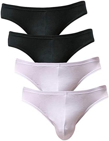 Rusaevon Men's Underwear Briefs ComfortSoft Modal Breathable Bikini