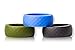 Silicone Wedding Ring, Highest Rated Flexible Band for Active Lifestyle! No-Hassle Warranty 4LIFE! Safe Replacement Mens Jewelry for Athlete, Outdoorsman, and All Hard Working Professionals. The