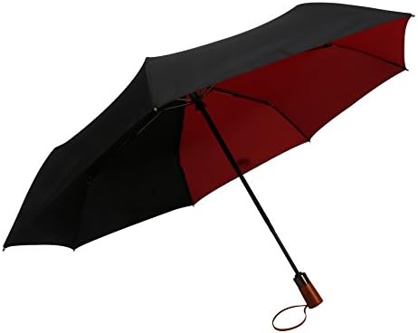LILAC Folding Gift Umbrella Auto Open Close Compact Travel Umbrellas Windproof Waterproof Anti UV UPF50+ for Easy Carrying