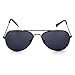 Kids Junior Aviator Classic Sunglasses Metal Frame Scratch Resistant Lenses By Comcl (Green Classic, 52)