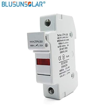 Pv Solar 3 String Dc Combiner Box With 6 Fuses Pre Wired Ebay