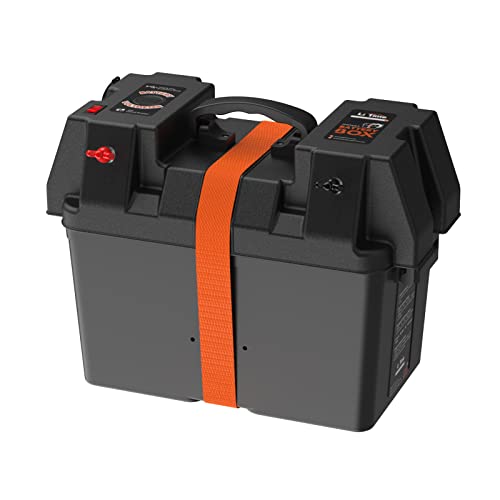 Litime Portable Battery Box Fits Group 24/27/31