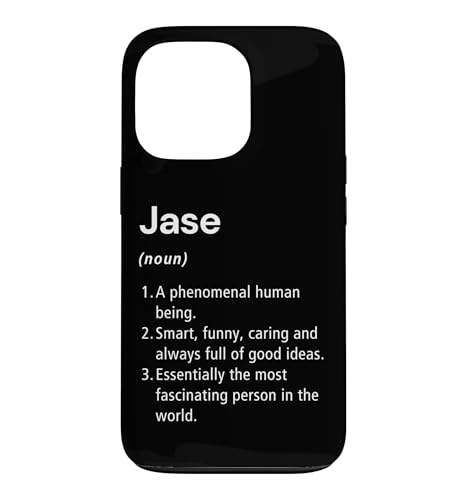 Jase Name Definition Dictionary Case for iPhone 13 Pro