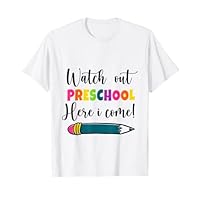 First Day of Preschool - Back to School, First Day School T-Shirt