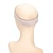 GEX Beauty Flexible Velvet Wig Grip Wig Band Scarf Head Hair Band Adjustable Fastern (Cream)