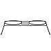 Signature Housewares Dual Pet Bowl Stand, Small
