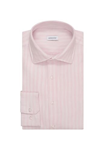 Seidensticker Herren Business Hemd - Slim Fit - Soft - Kent-Kragen - Langarm - 100% Leinen