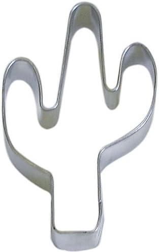 Foose Brand Store Miniature Cactus Cookie Cutter 1.75 inch - Stainless Steel โ Durable and Dishwasher safe