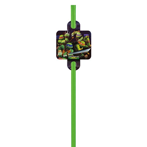 Teenage Mutant Ninja Turtles Party Straws, 16ct Pricepulse