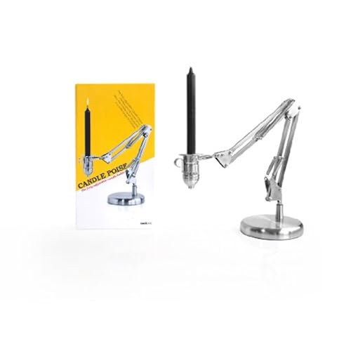 SUCK UK Candle Poise - Adjustable Candle Holder Home & Kitchen, Home Décor, Candles & Holders, Candleholders, Candlestick Holders